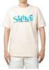 SS225 Shine Systems Футболка белая Oversize Logo blue M/L