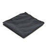 SS520 Shine Systems Glass Towel Black - черная микрофибра для протирки стекол 40*40 см