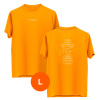 ST-1294 Футболка MTMUSE оранжевая vibe L