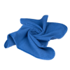 WAFFLE CLEANING TOWEL Полотенце для протирки оверлоченное 55*60 см, синее, 330гр/м2 для сушки авто