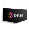 DT-0355 Подвесная табличка Detail большая 100х50 см