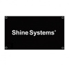SS703 Shine Systems Флаг фирменный с логотипом 100*150см (габардин)