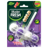 С0007423 Master FRESH подвесной блок для унитаза DUO EFFECT 400 смываний 5в1 формула GOLD ЛАВАНДА, 1