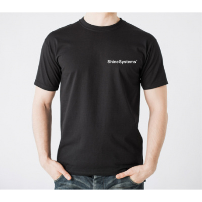 Shine Systems футболка трикотажная (черная) - XXL
