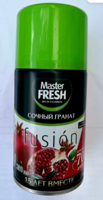 С0008102 Master FRESH Освежитель воздуха сменный баллон Сочный гранат 250 мл