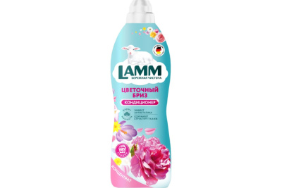 802636 Кондиционер для белья LAMM цветочный бриз, 1л