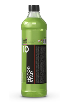 MOTORSTAR - диэлектрический жидкий концентрат для мойки двигателя.¶Средство для очистки двигателей,