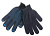 00000006858 Перчатки  10 класс (5) с ПВХ черные
