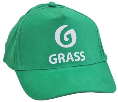 ST- 0129  Бейсболка зеленая с логотипом