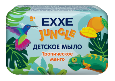 С0007839 EXXE детская серия Джунгли Детское мыло 