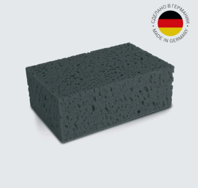 WASCHSCHWAMM Пористая губка для мойки, серая 200х130х70мм 999017g
