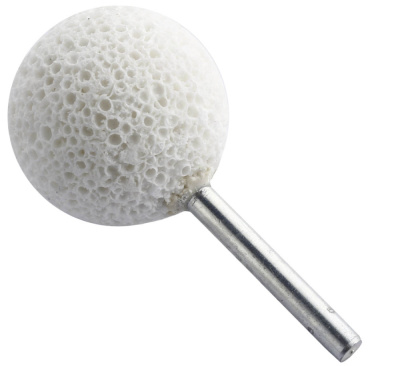 0083 ШАРОШКА АБРАЗИВНАЯ 595 0083 ХВОСТ-40ММ; СФЕРА D-38ММ