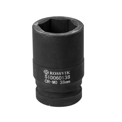 SID060138 Головка торцевая ударная, глубокая ROSSVIK, 1