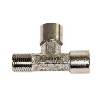 A133/2.R Тройник ROSSVIK Т-обр FFM 1/4