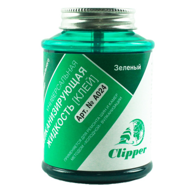 А024 Clipper - Клей зеленый 240мл с кистью