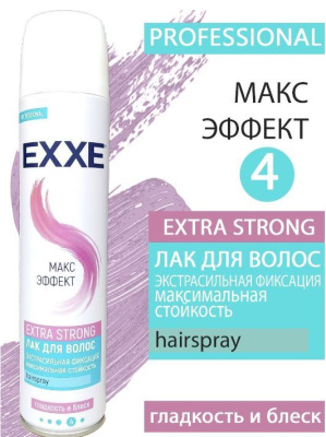 С0007515 EXXE лак для волос EXTRA STRONG экстрасильная фиксация, 300 мл