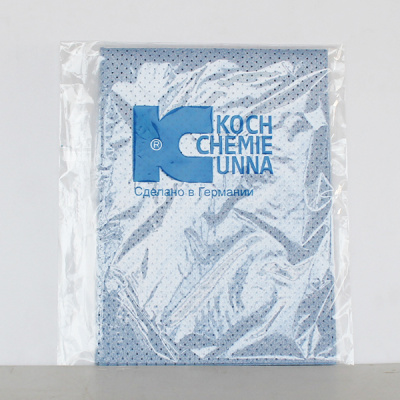 999059/NB KOCH замша искусственная  синяя, 54х44 см, 300 гр