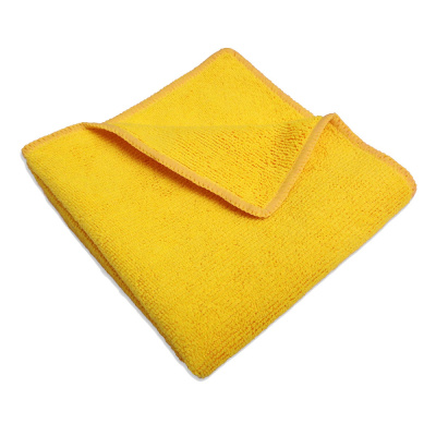 IT-0646 Салфетка микрофибра 220 г/м 30 х30 (300 шт) короб желтая