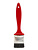 HTI-616 RED HANDLE PB DTL BRUSH SHORT BRISTLE ДЕТЕЙЛИНГОВАЯ КИСТЬ