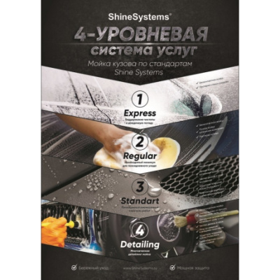 SS595 Shine Systems плакат А4 