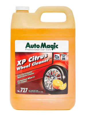 727 AutoMagic XP Citrus Wheel Cleaner очиститель для дисков слимонным ароматом (3,79л)