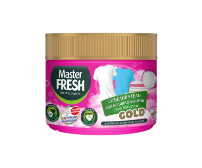 С0007420 Master FRESH отбеливатель-пятновыводитель на кислородной основе свыше 40%, банка с ложкой