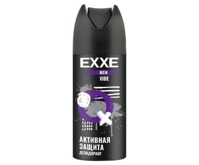 С0007392 EXXE MEN мужской дезодорант аэрозоль VIBE, 150 мл