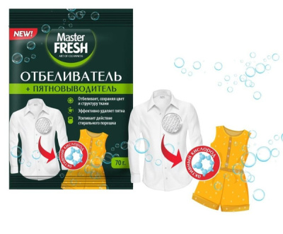 С0006687 Master FRESH Отбеливатель пятновыводитель кислородный 70г