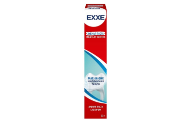 С0007363 EXXE Зубная паста Максимальная защита от кариеса Max-in-one, 50г
