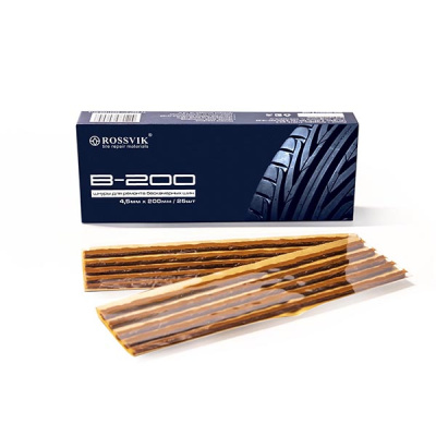 B.45.25 ROSSVIK ШНУРЫ В-200 4,5 ММ, 25 ШТ.
