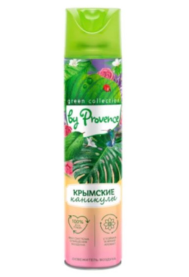 PR032 Освежитель воздуха GREEN COLLECTION BY PROVENCE Крымские каникулы, 300 мл