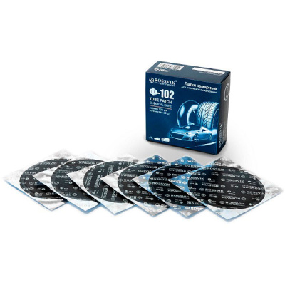 F.102.K.20. ЛАТКИ КРУГЛЫЕ Ф102, 20 ШТ. КОРОБКА