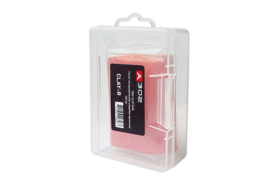 CLAY-R - Глина полировальная твердая (красная), 100 гр.- А302 RED CLAY BAR