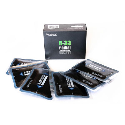 R.33.B.10 ROSSVIK ПЛАСТЫРИ R-33 (ХОЛОДНЫЕ) 100Х125/3 СЛ., 10 ШТ.