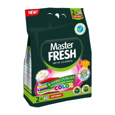 С0007272 Master FRESH порошок для стирки COLOR 2кг