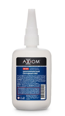 AB1001 AXIOM Цианоакрилатный секундный клей 100г