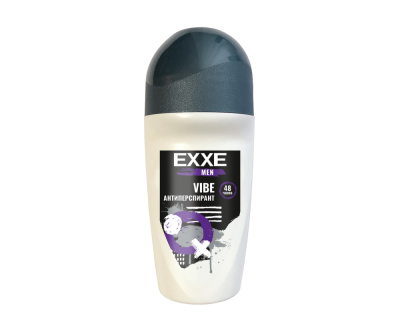 С0007377 EXXE MEN мужской дезодорант антиперспирант VIBE, 50 мл (ролик)