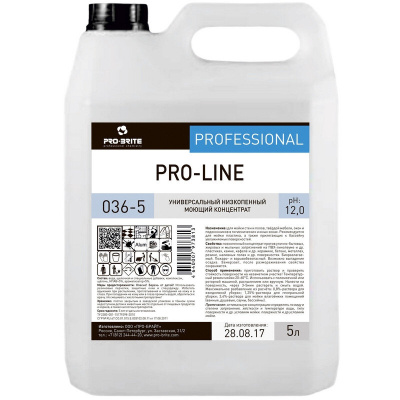 036-5 PRO-LINE Универсальный низкопенный моющий концентрат 5 л