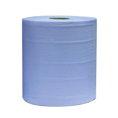 25350BL Бумажный протирочный материал 2 слоя, синий,350 м х 25см,1400 листов,1/2, Blotter Profession