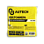 Au-245 AUTECH PROFI-MICROFASERTUCH Микрофибра салфетка 40*40 см, желтая,уп-ка 2 шт, без оверлока, 28