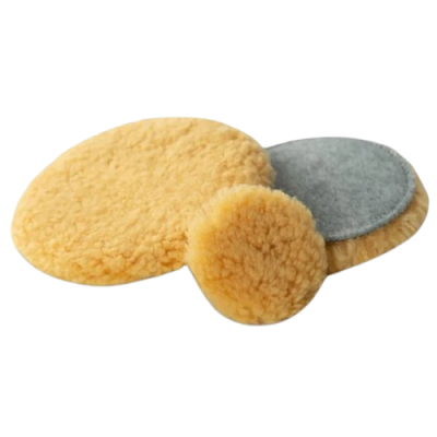 9998276 Twisted Wool Pad - меховой круг из ворсостойкой скрученной овечьей шерсти Ø 80 x 25 mm