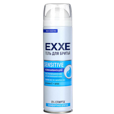 С0006915 EXXE Гель для бритья SENSITIVE (Для чувствительной кожи)  200 мл