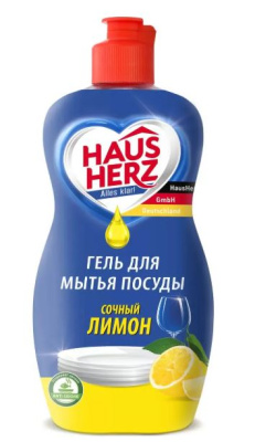 802764 Haus Herz Средство для мытья посуды Сочный лимон 900 мл