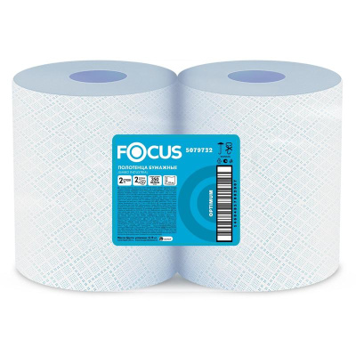 Бумажный протирочный материал Focus Optimum, 2сл., 33смx35см, 1000 л.,350м