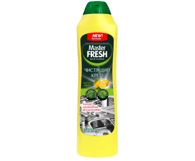 С0006174 Master FRESH чистящий крем Аромат лимона,  500 мл.
