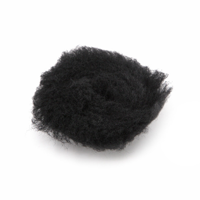 SS540 Shine Systems Black Wool Pad - полировальный круг из черного меха, 75 мм