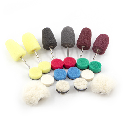 SS617 Shine Systems Detail Polisher Pad Set - набор мини-падов для гибкого вала, 20 шт