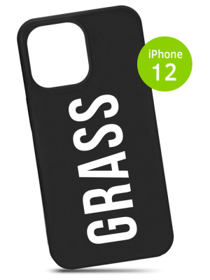 ST-1069 Чехол черный GRASS iPhone 12
