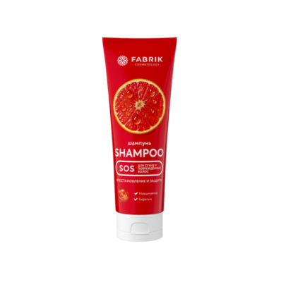 ПР-0055149 FABRIK Шампунь для волос Восстановление и защита для сухих и поврежденных волос 250 мл