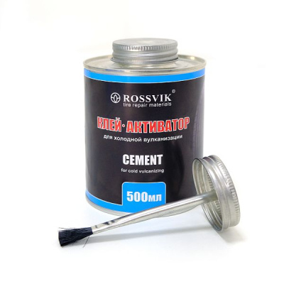 K.05.K.2 ROSSVIK КЛЕЙ - АКТИВАТОР, 500МЛ (БАНКА С КИСТЬЮ)